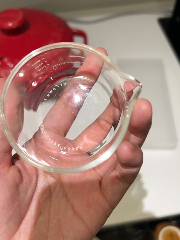 Customer photo review of Espresso Shot Glass with Measuring Scale - MUVNA