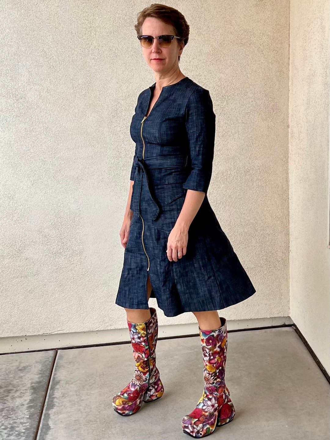 Customer photo review of MILLICENT Denim