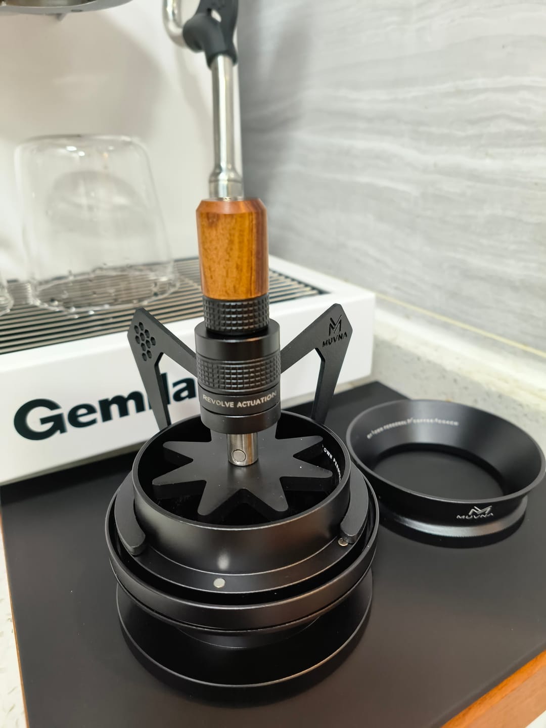 Customer photo review of Geared Spinning WDT Tool - Espresso Distribution - MUVNA