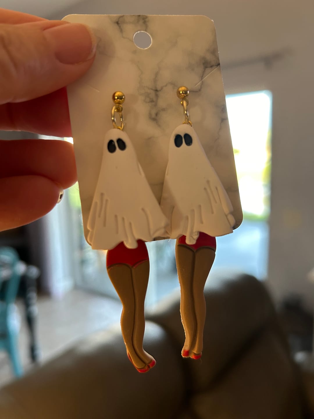 Customer photo review of Pinup Ghost Polymer Clay Cutters - Mirrored Set