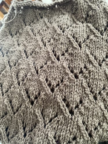 Customer photo review of Ladies Mystery Knitting Box