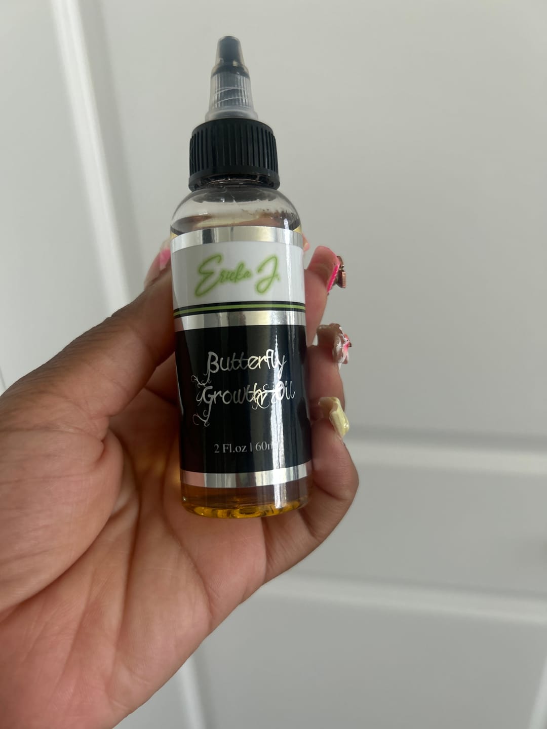 Customer photo review of Butterfly Growth™ Oil