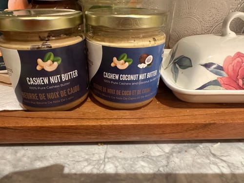 Customer photo review of Cashew + Coconut | Nut Butter