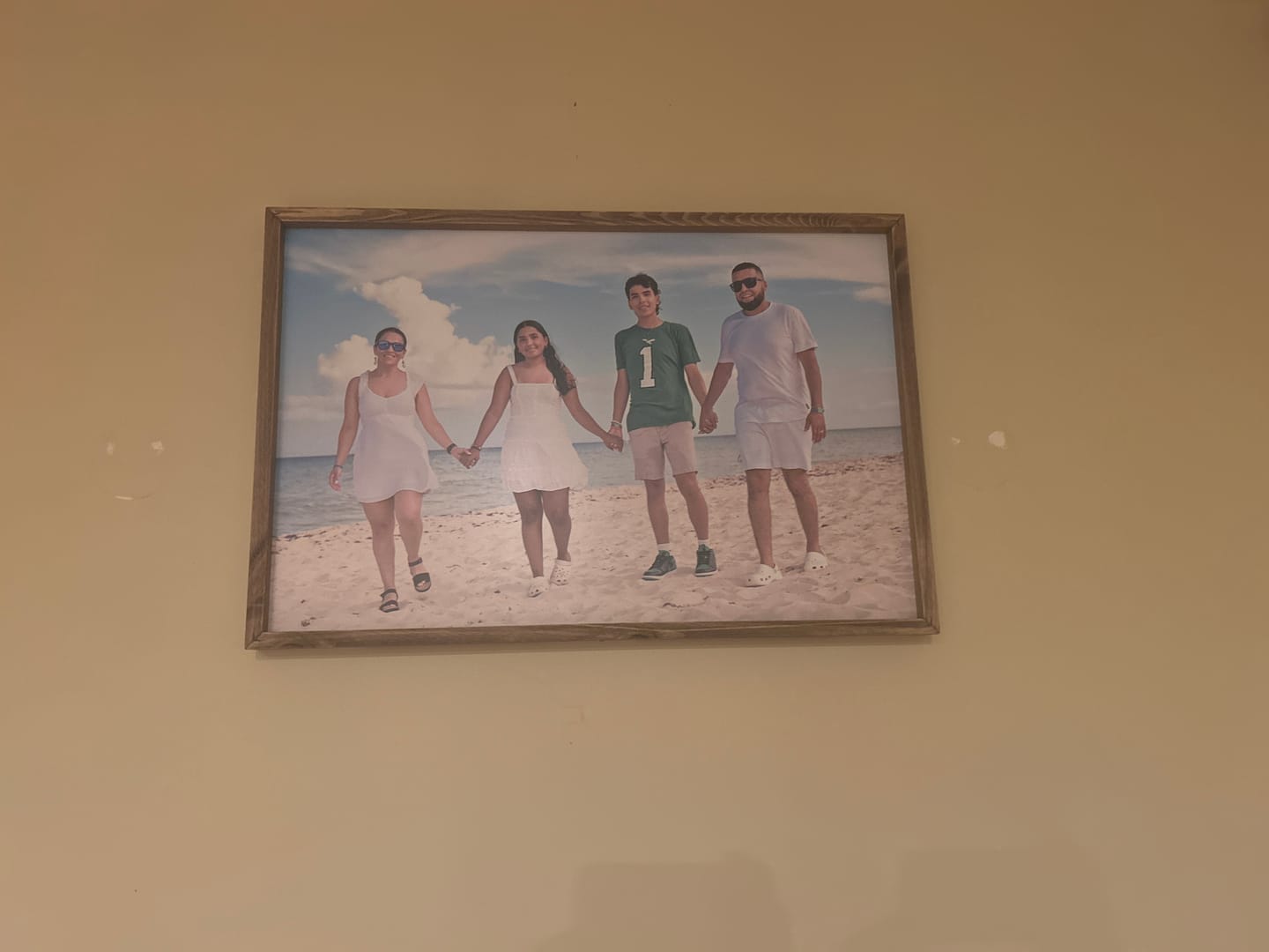 Customer photo review of Framed photo