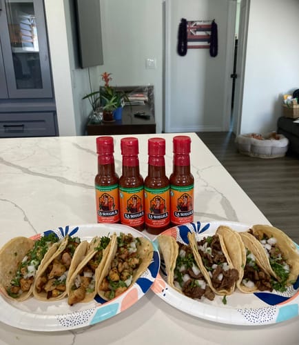 Customer photo review of Traditional Red Hot Sauce 2 Pack