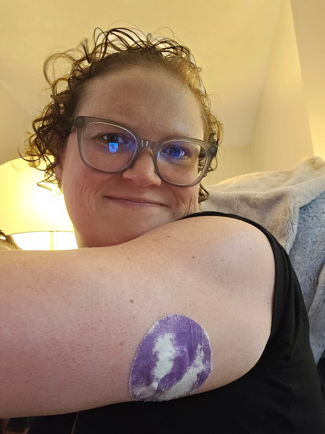 Customer photo review of Skin Grip Original - Freestyle Libre 2 Adhesive Patches