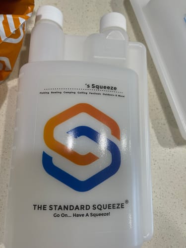 Customer photo review of The Standard Squeeze (XL)
