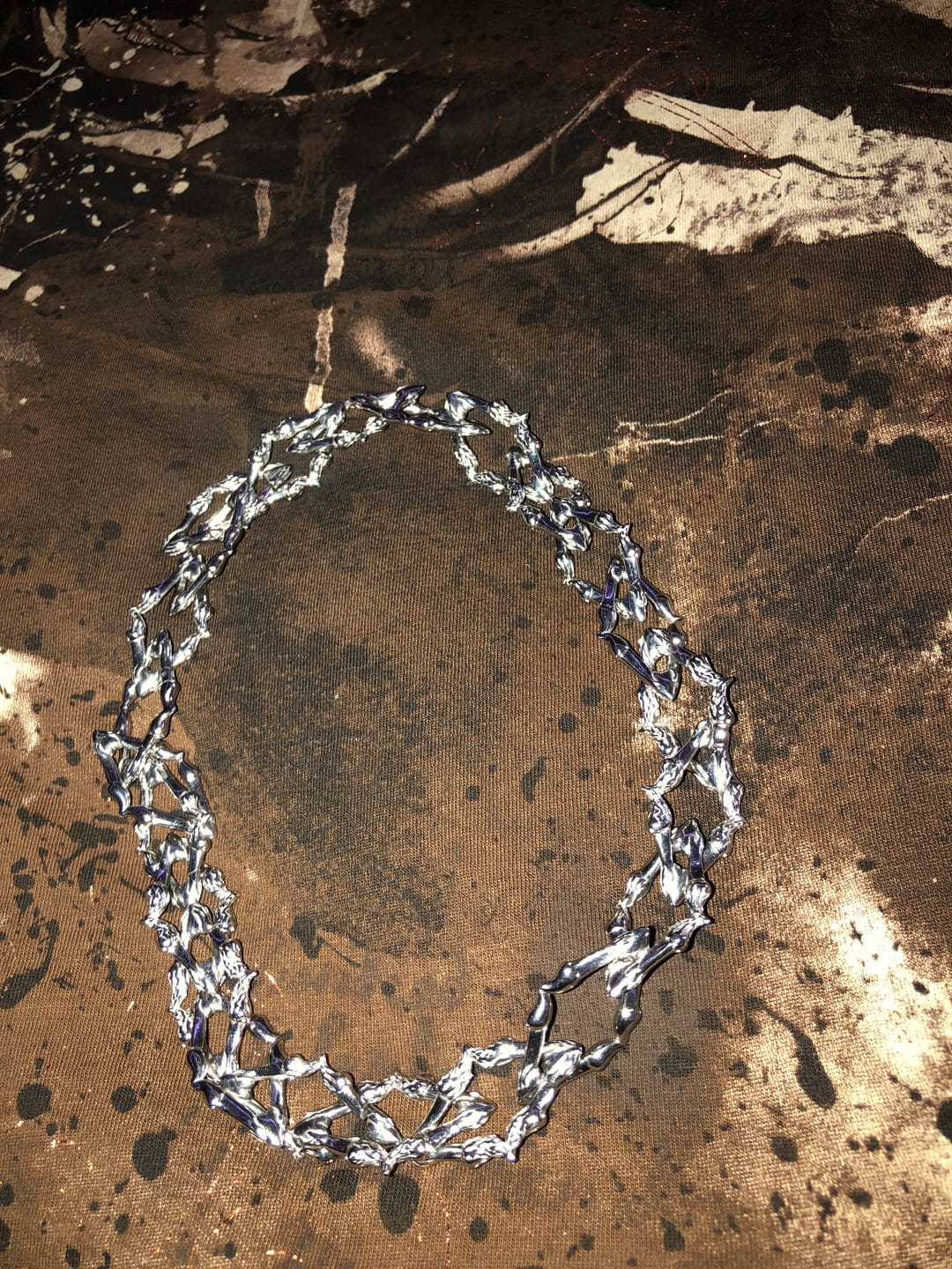 Customer photo review of CHAIN OF ADDICTION NECKLACE