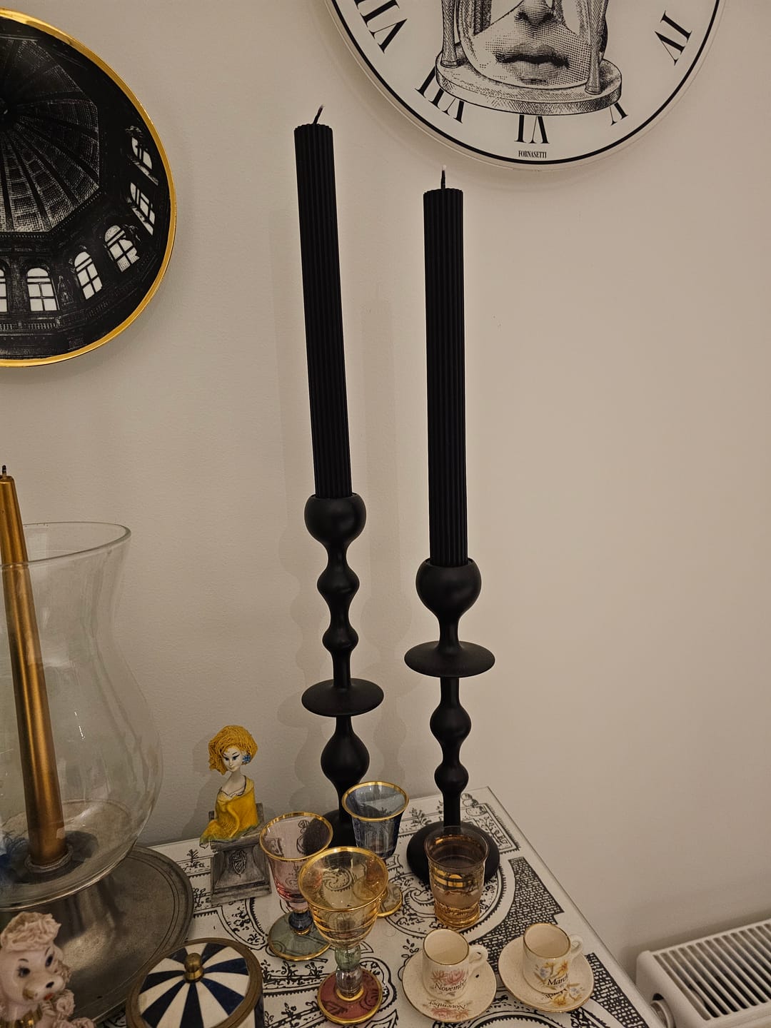 Customer photo review of Infinity Candle Holder - Black Large