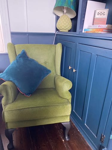 Customer photo review of Fabric Paint -- Olive