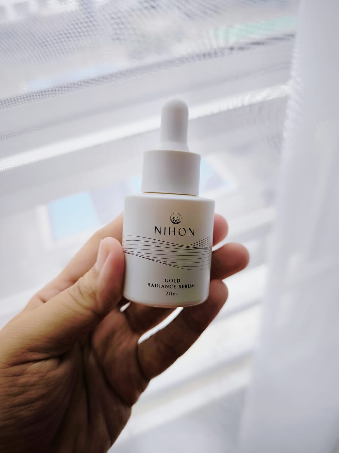 Customer photo review of Gold Radiance Serum