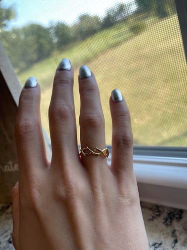 Customer photo review of Crown of Thorns Ring