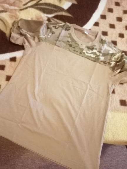 Customer photo review of T-shirt tactique camouflage multicam