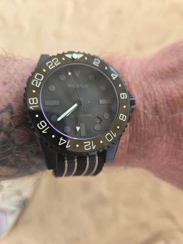Customer photo review of 007 Bond Nylon Strap- Five Eye (AVAILABLE NOW)