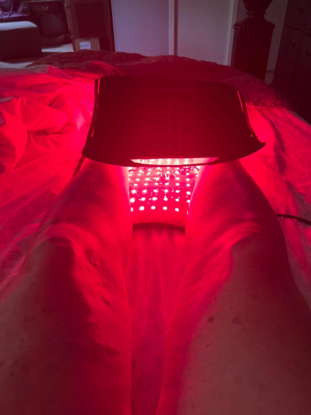 Customer photo review of RLB BlinkRecover - Red Light Therapy Ultra Pad for Full Body