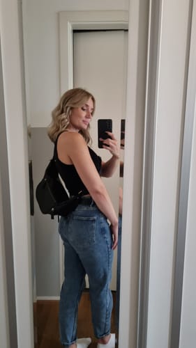 Customer photo review of LOULEX fanny pack