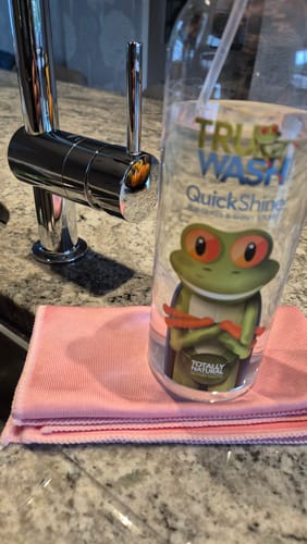 Customer photo review of Quickshine Starter Pack