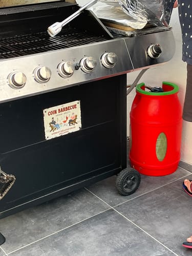Customer photo review of Notre coin Barbecue - Extérieur - Pancarte de porte