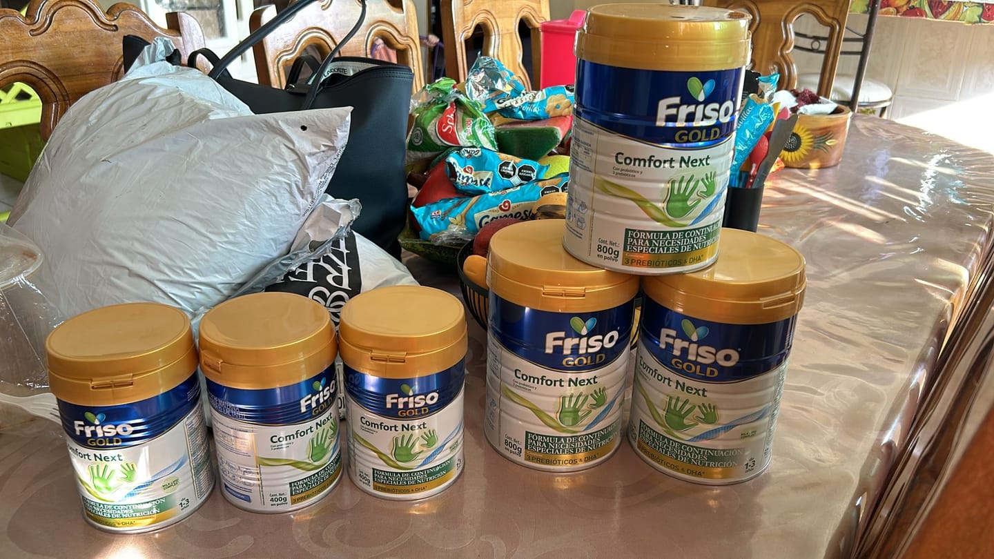 Customer photo review of Friso Gold Comfort Next (1 A 3 Años) Pack C/ 1.2 Kg