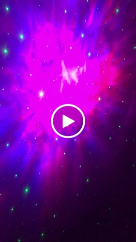 Customer video review of Galaxy lampa astronaut - Nattlampa