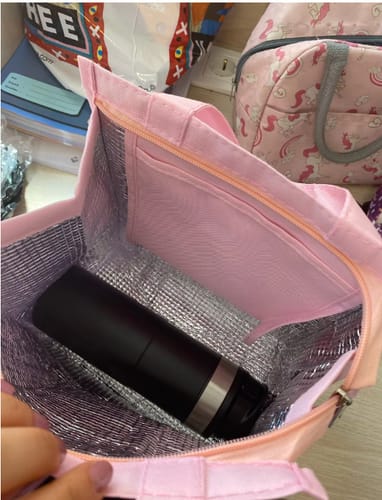 Customer photo review of תיק אוכל שומר חום