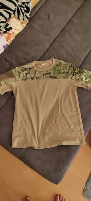 Customer photo review of T-shirt tactique camouflage multicam