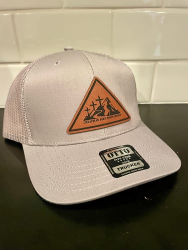 Customer photo review of [6 Pack] 112 Style Leather Patch Trucker Hat