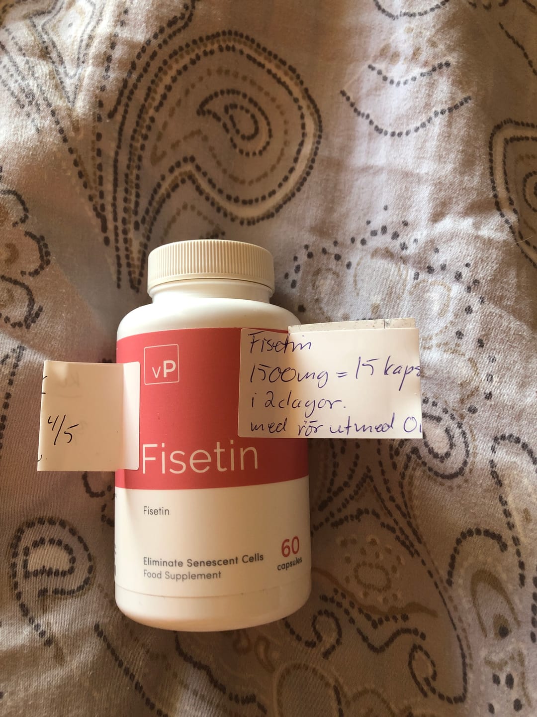 Customer photo review of Fisetin