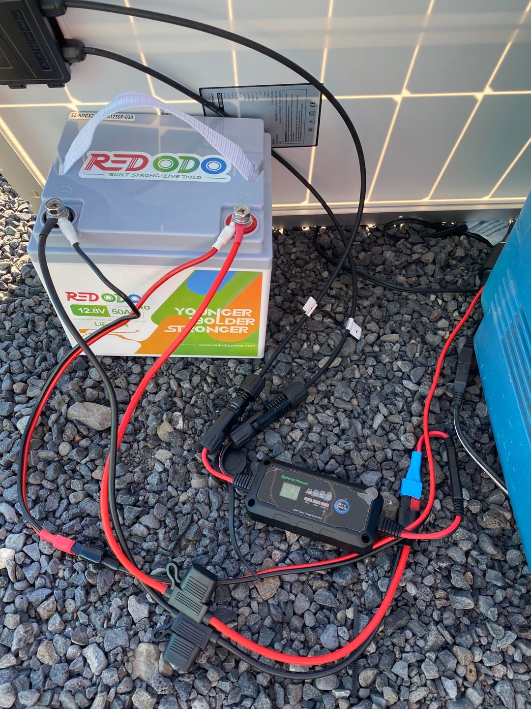 Customer photo review of Redodo 12V 50Ah Lithium Battery— Portable Lightweight Power Bank
