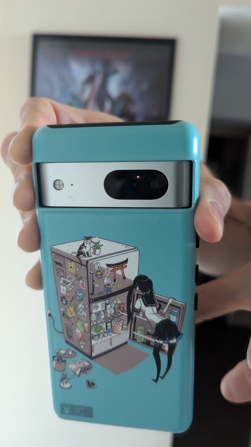 Customer photo review of Otaku Pixel Case