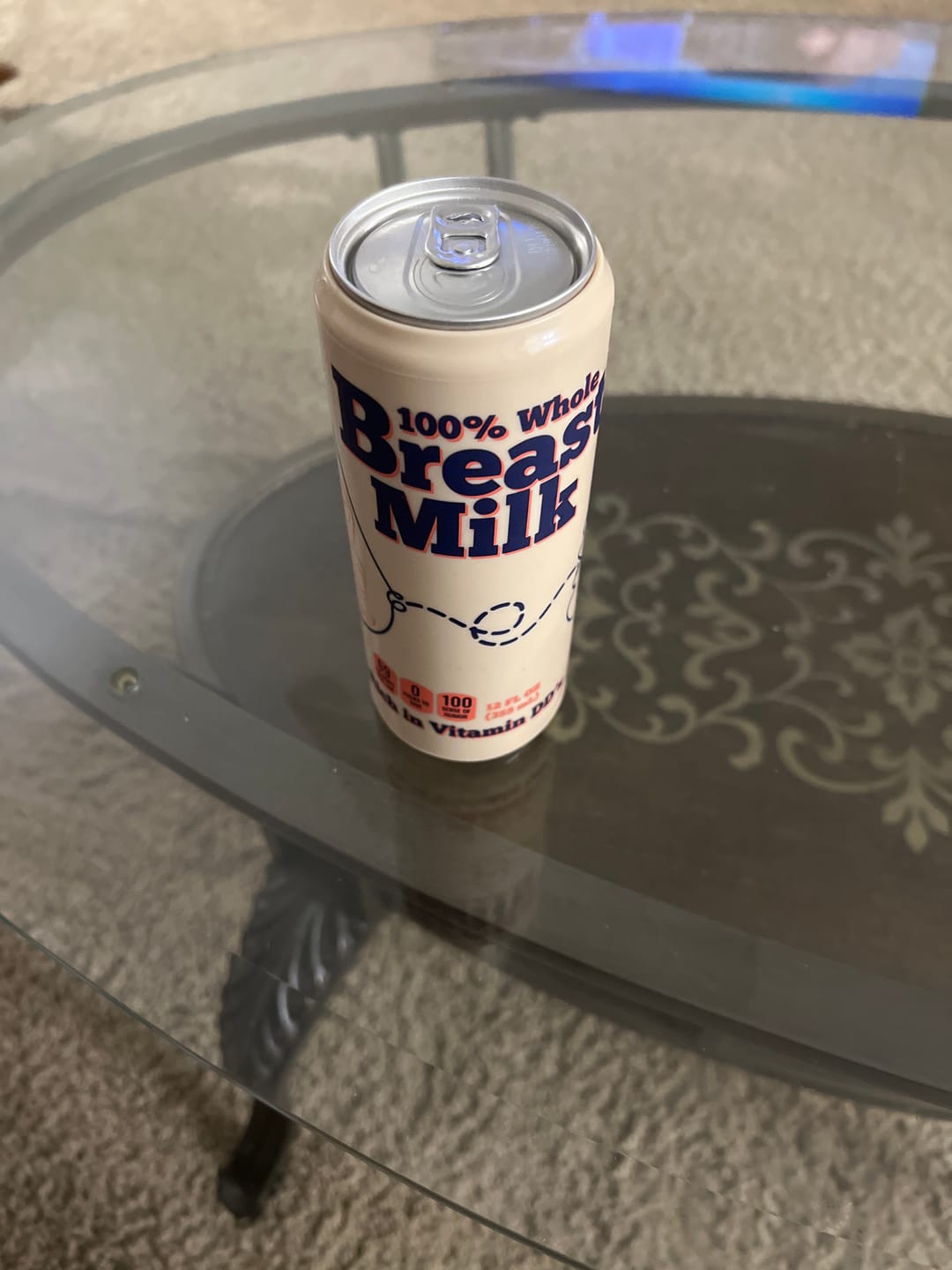 Customer photo review of Breast Milk Beersy Silicone Sleeve Hide-a-Beer Can Cooler