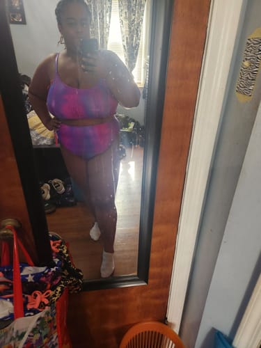 undefined review of Purple Python Scoop Top Final Sale image 1 out of 1