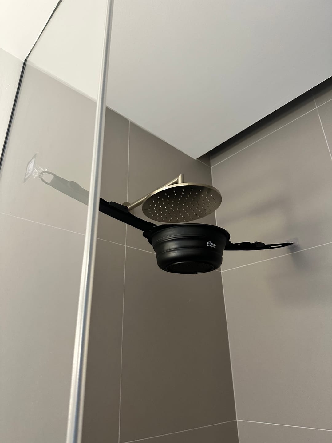 Customer photo review of The Shower Pod