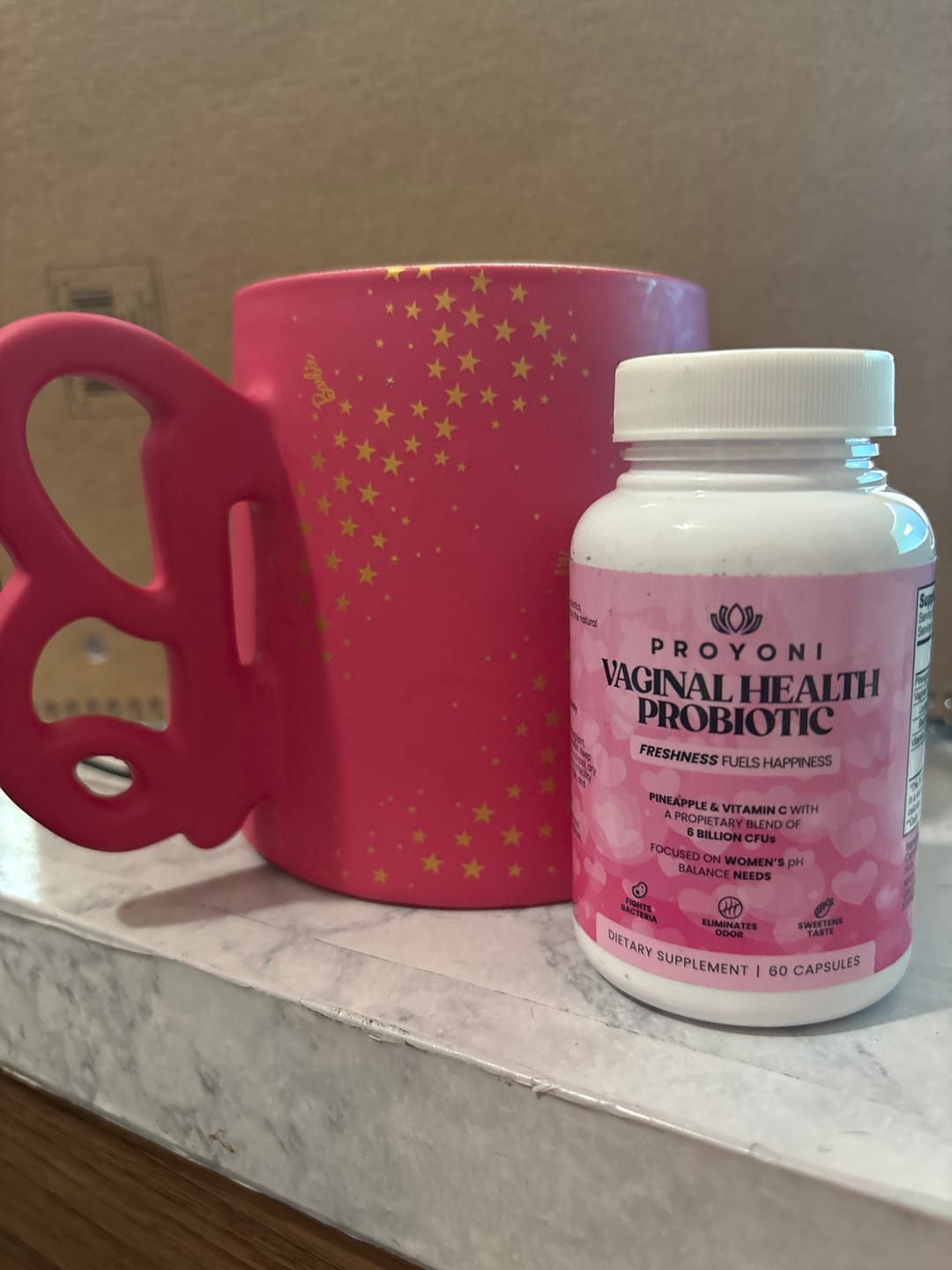 Customer photo review of ProYoni Vaginal Probiotic