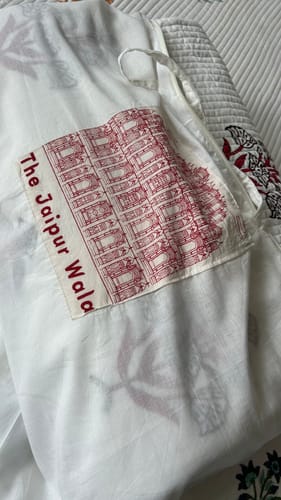 Customer photo review of Organic Mulmul Cotton Quilt