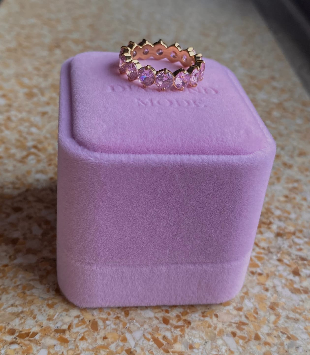 Customer photo review of Rosim Ring | 18K vergoldet