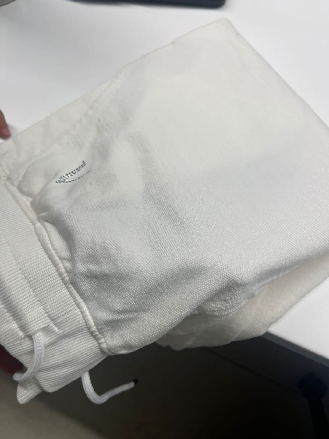 Customer photo review of Non Transparent Wide Leg Pants