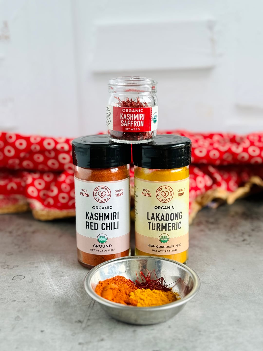 Customer photo review of Kashmiri Saffron, Certified Organic - 2g Glass Bottle