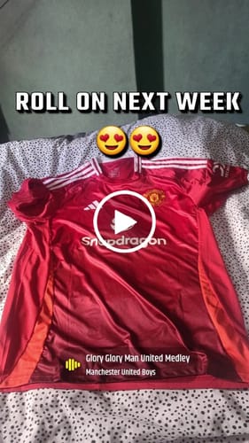 Customer video review of Manchester United 24/25 Home