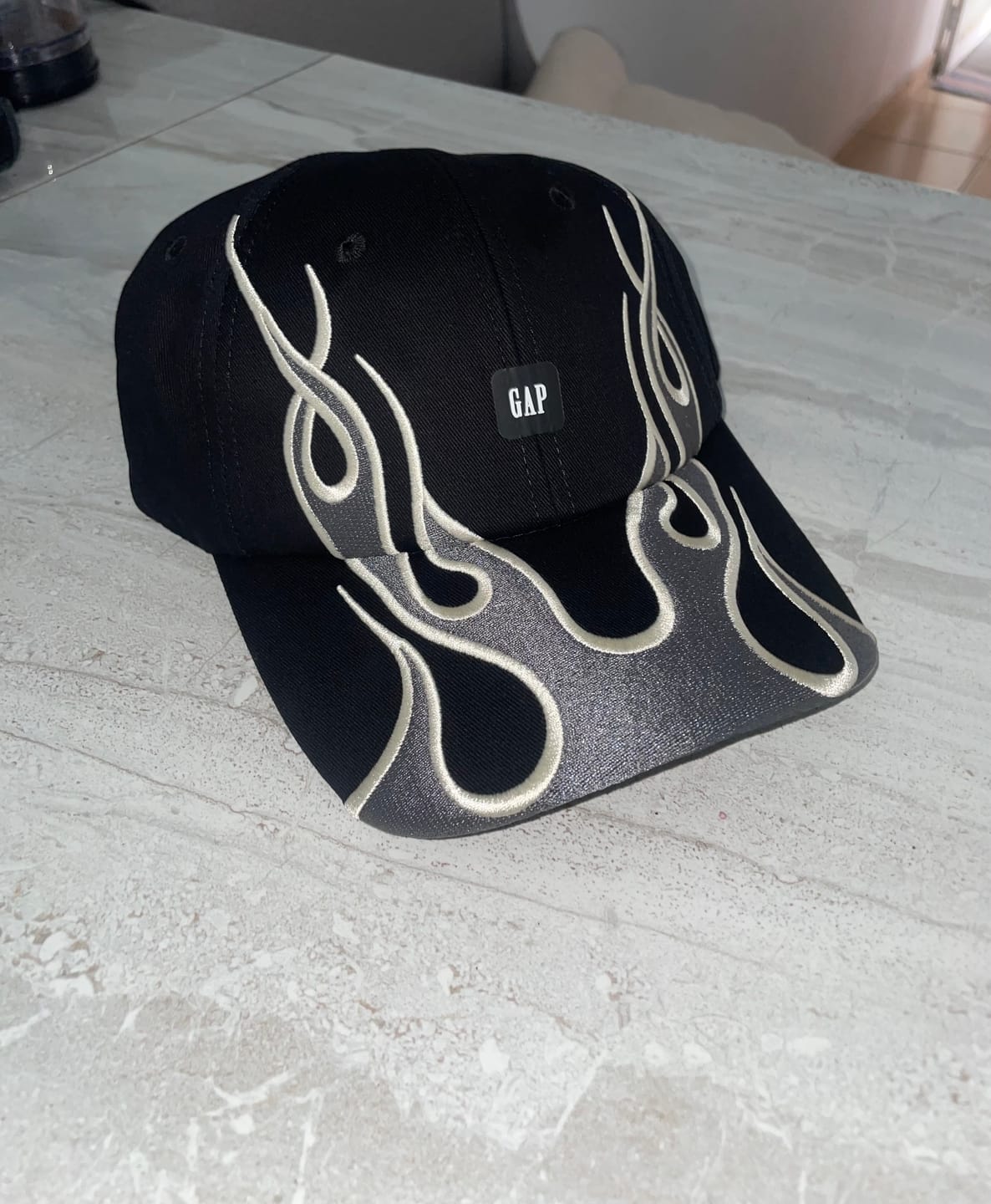 Customer photo review of Yeezy Flame Gap Cap G5
