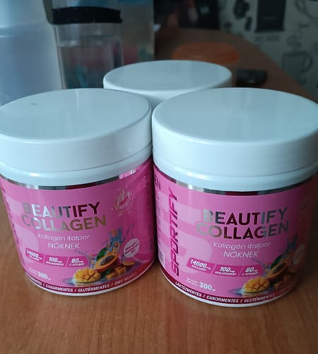 Customer photo review of Beautify Kollagén italpor nőknek