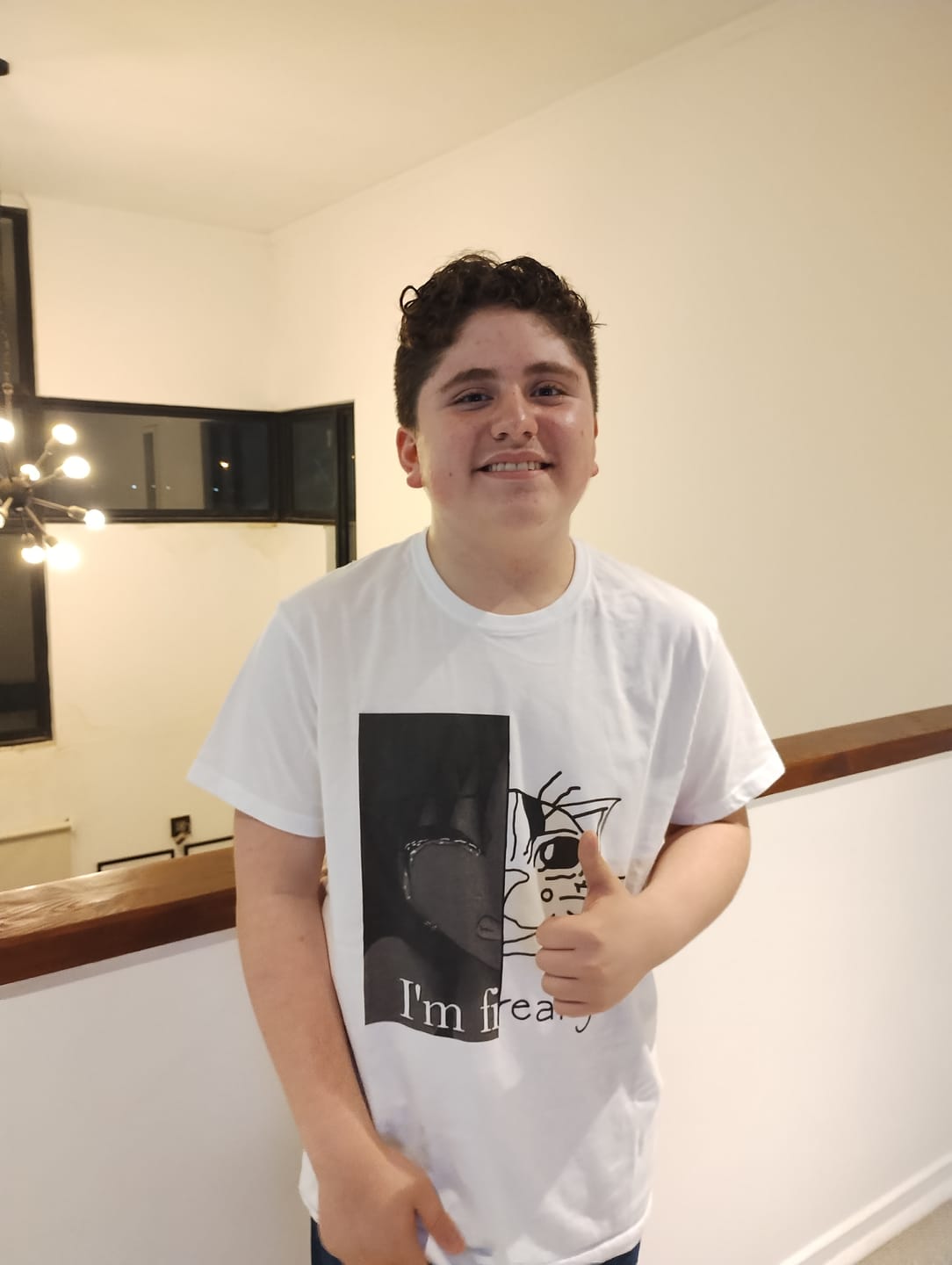 Customer photo review of Polera Personalizada Dibujo