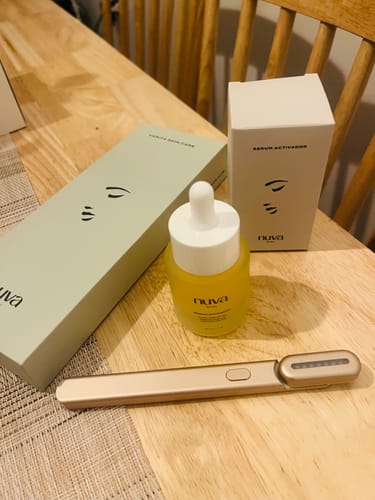 Customer photo review of Varita Infinite Glow & Serum Activador