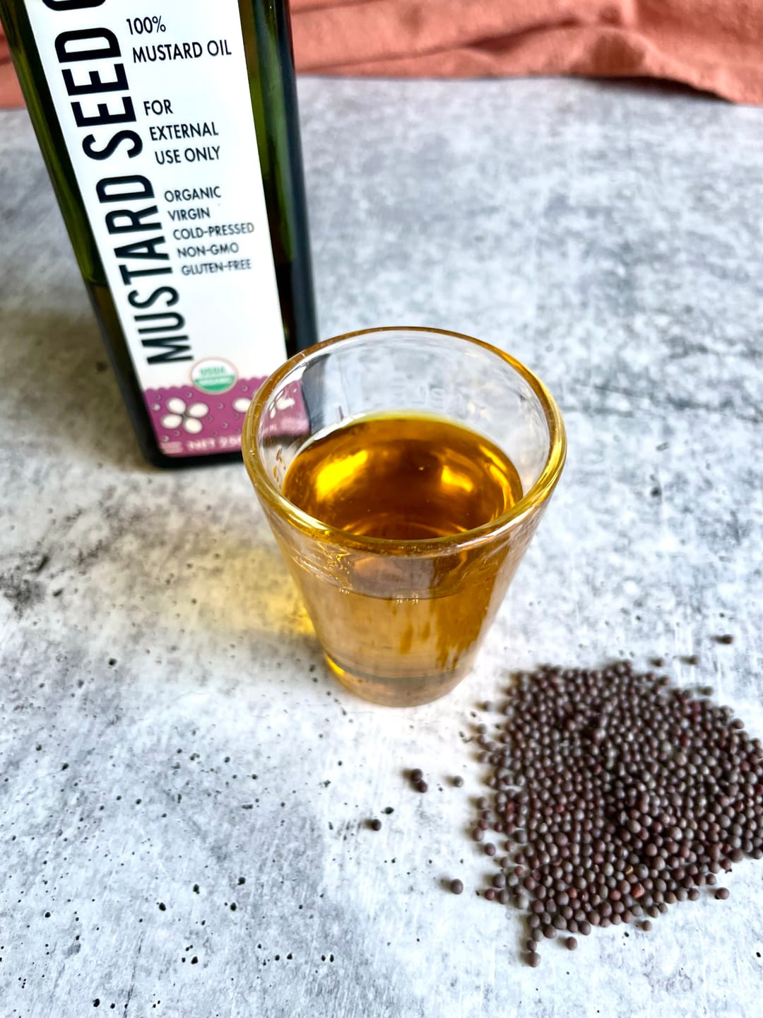 Customer photo review of Mustard Seed Oil, Cold Pressed, Virgin & Certified Organic