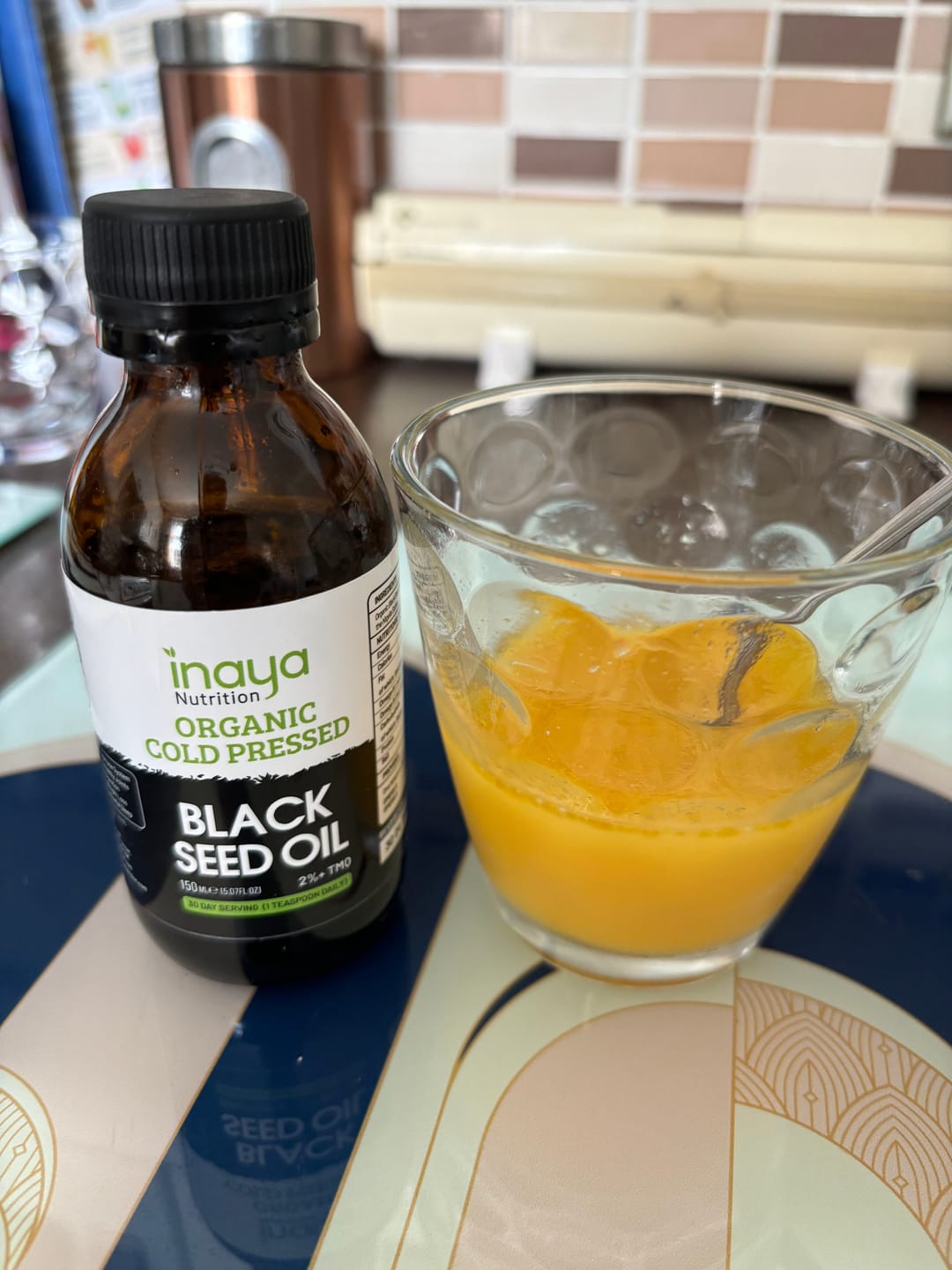 Customer photo review of Pure Organic Cold-Pressed Black Seed Oil (150ml)