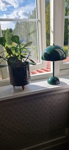 Customer photo review of Bordslampa - Svamplampa Flowerbud - Batteridriven 5000 mAH