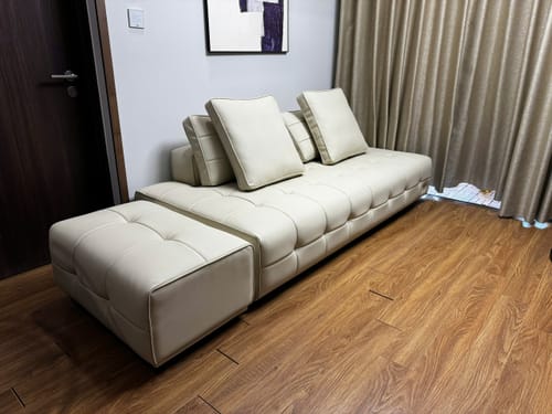 Customer photo review of Sofa modular phong cách Ý - HEAVEN