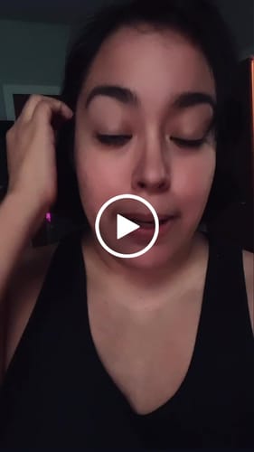 Customer video review of Glitter