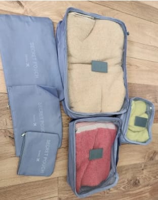 Customer photo review of סט אריזה לטיולים