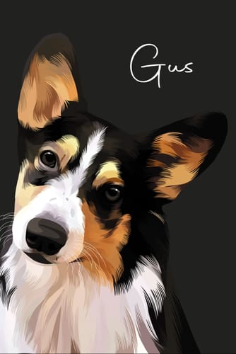 Customer photo review of Pet Art Canvas Wrap